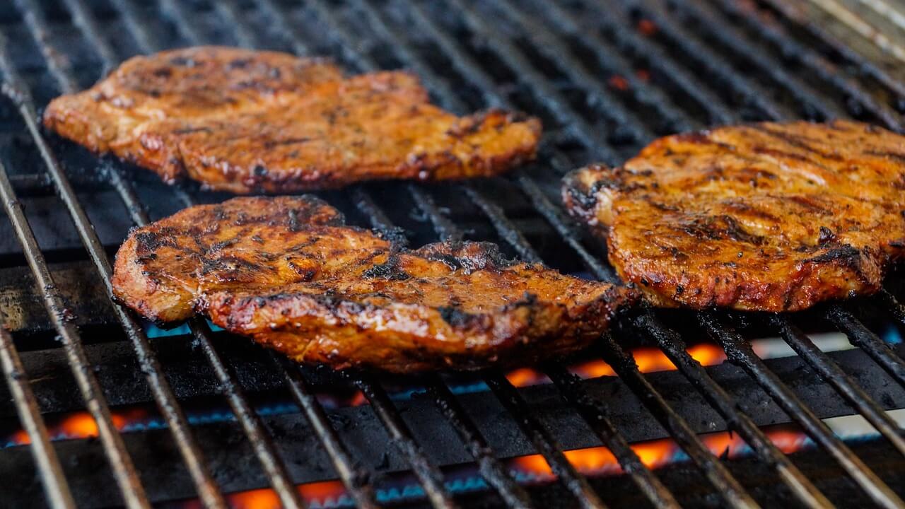 Grillen auf dem Balkon